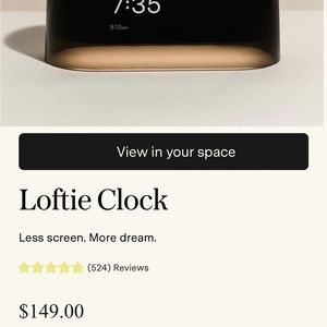 Loftie Alarm Clock